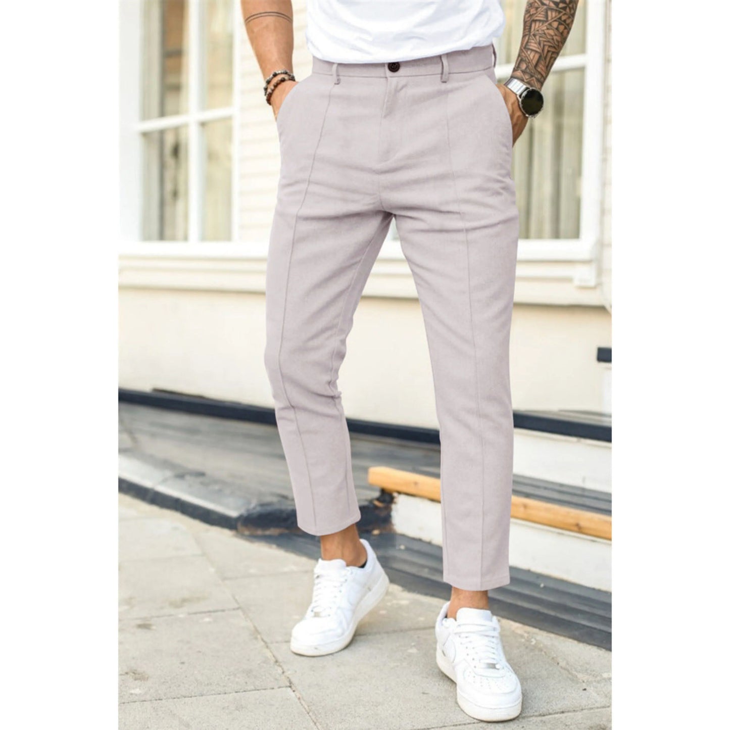 Hommes Pantalon de Loisirs | Léger Confortable