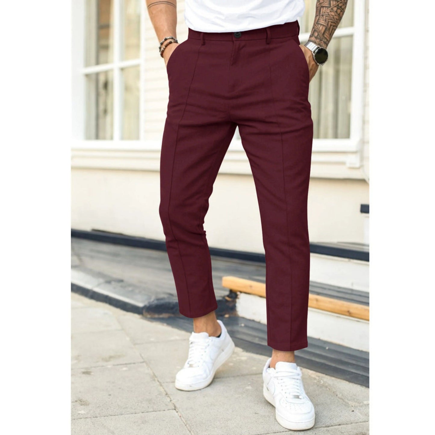 Hommes Pantalon de Loisirs | Léger Confortable