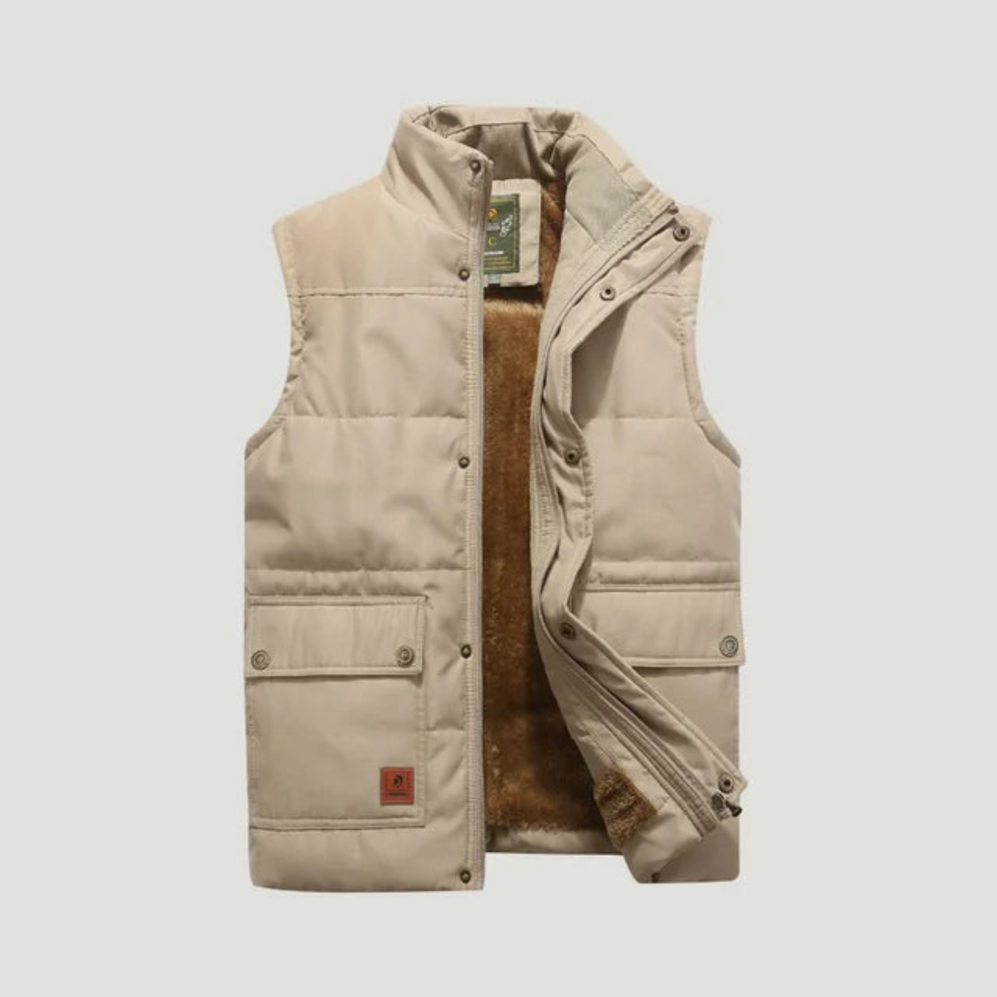 Léandro | Homme Gilet Sans Manches | Isolation Thermique Hiver