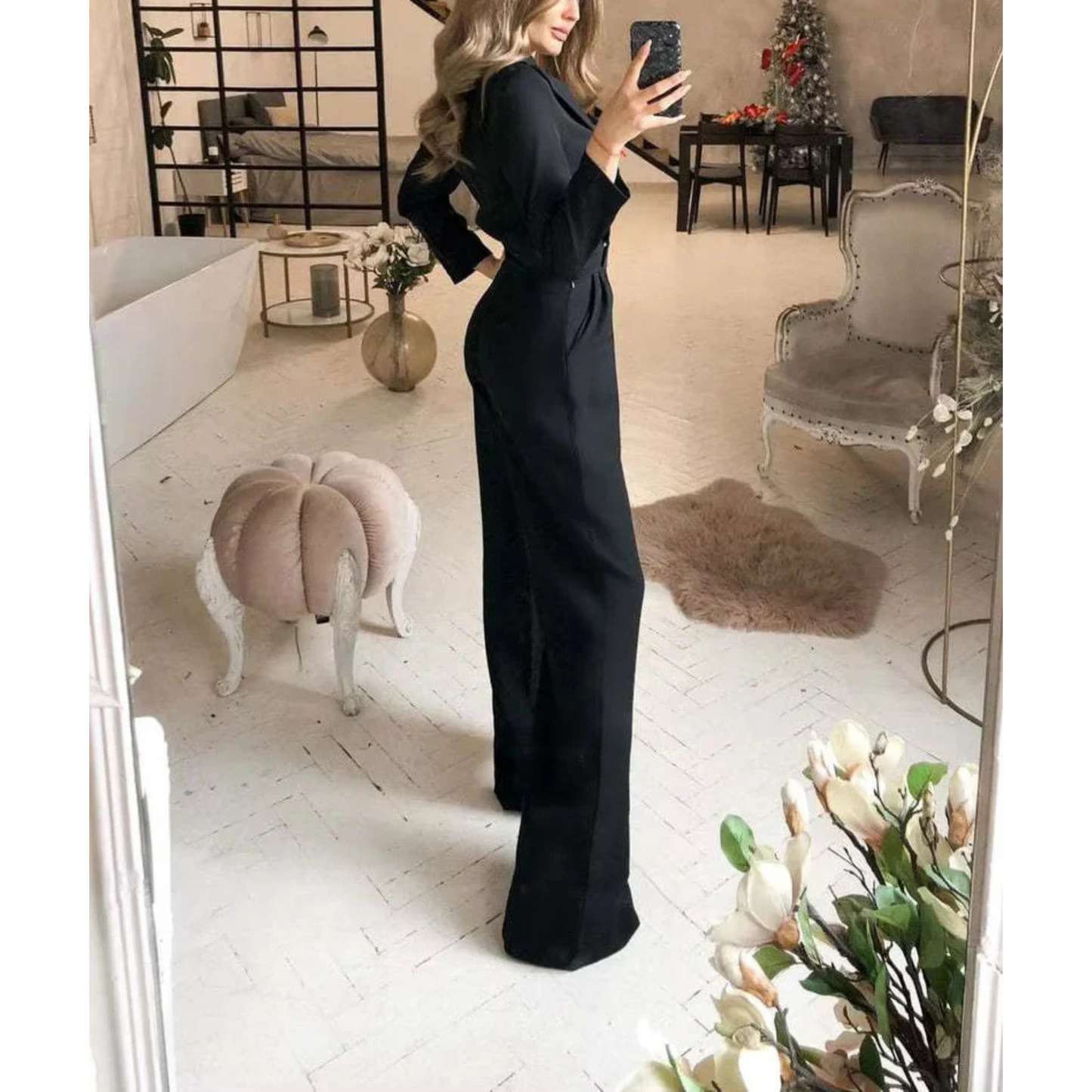 Josseline | Femme Combinaison Élégante | Coupe Structurée