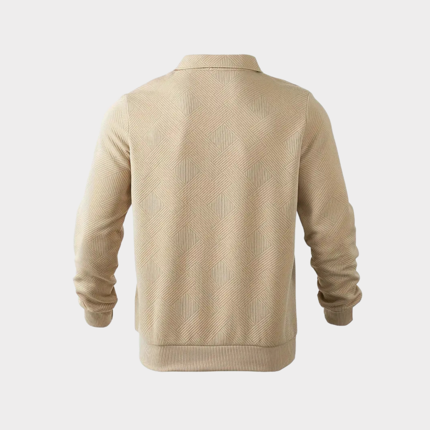 Josh | Pull Homme Décontracté | Motif Géométrique Vintage