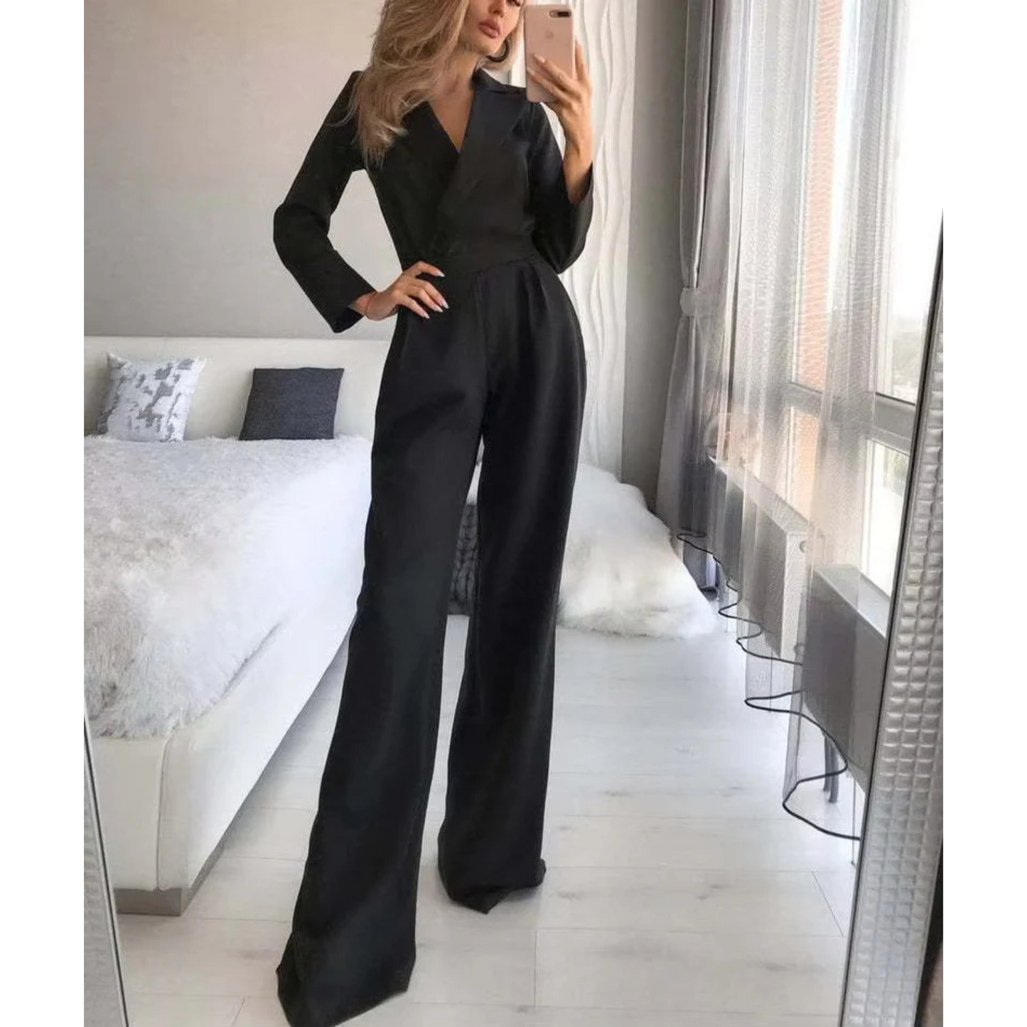 Josseline | Femme Combinaison Élégante | Coupe Structurée