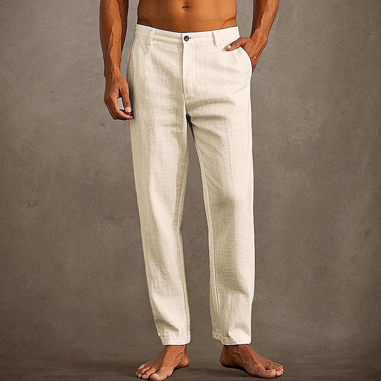 Hommes Pantalon d'Été Décontracté | Style Classique