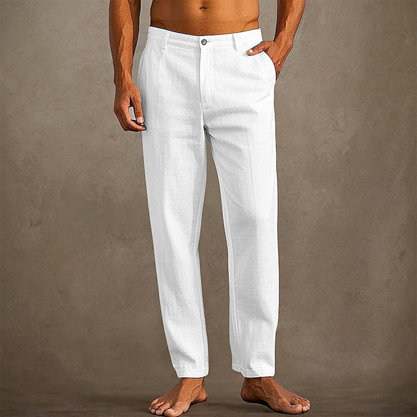 Hommes Pantalon d'Été Décontracté | Style Classique