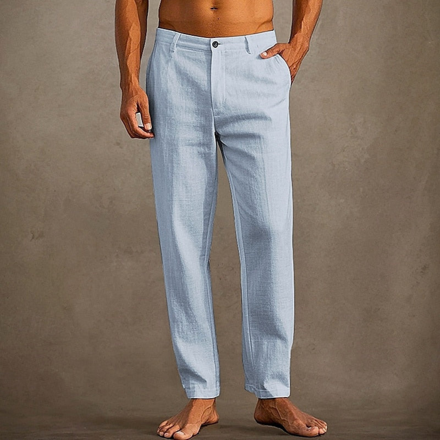 Hommes Pantalon d'Été Décontracté | Style Classique