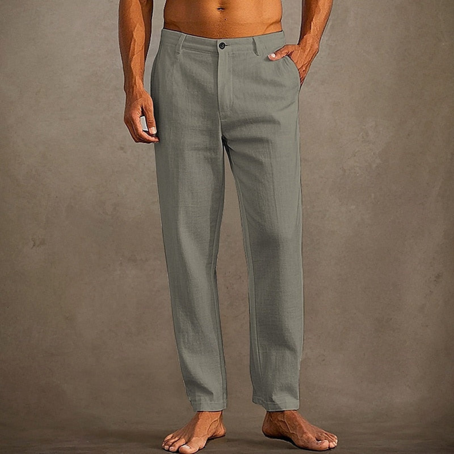 Hommes Pantalon d'Été Décontracté | Style Classique