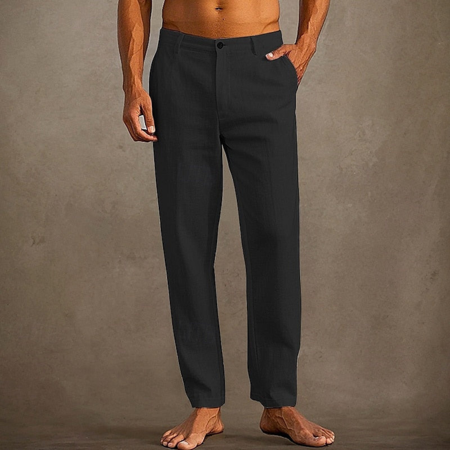 Hommes Pantalon d'Été Décontracté | Style Classique