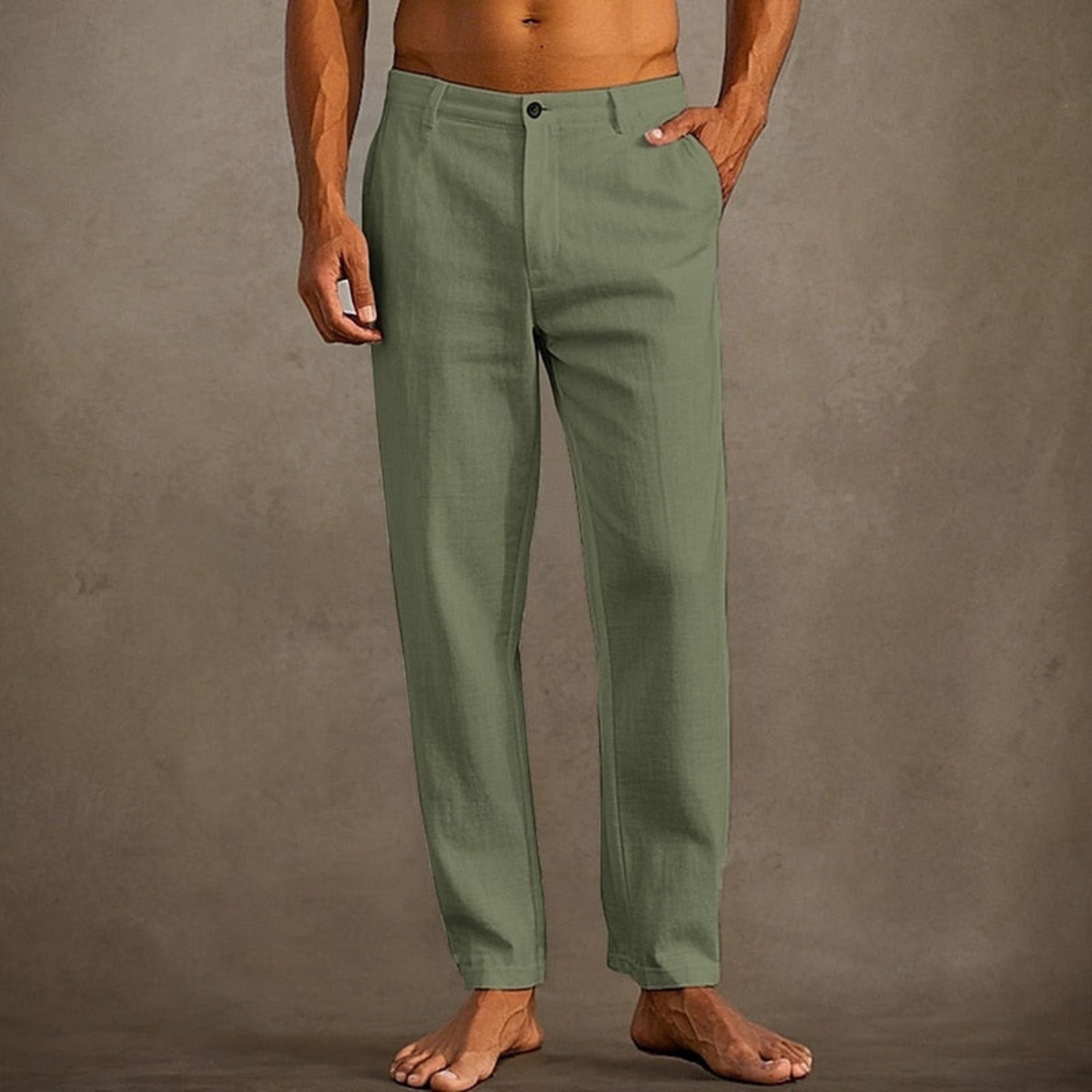 Hommes Pantalon d'Été Décontracté | Style Classique