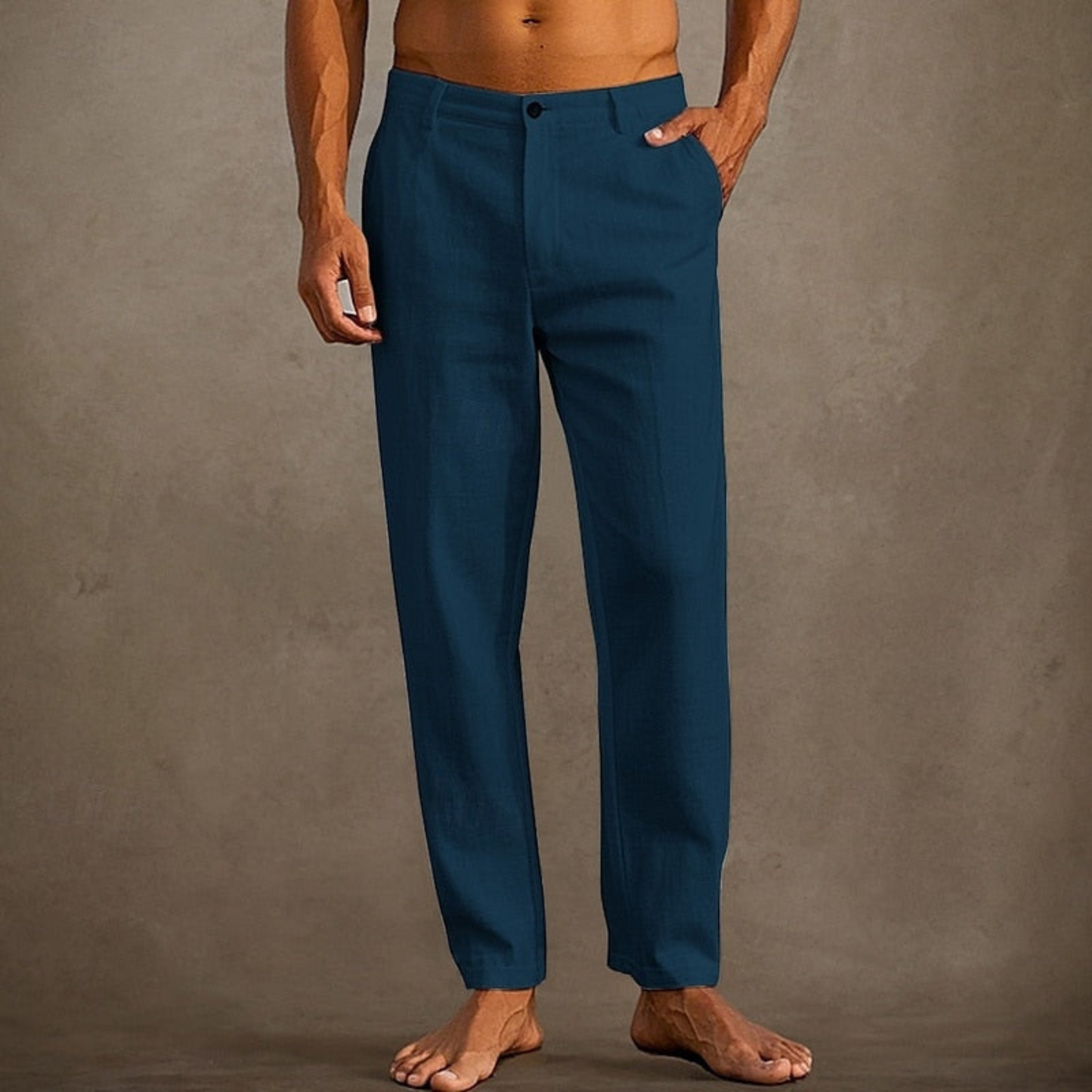 Hommes Pantalon d'Été Décontracté | Style Classique