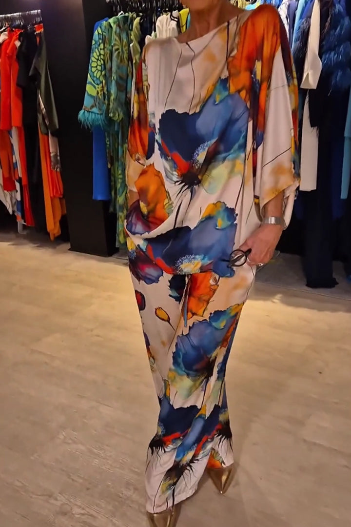Camélia - Ensemble Satin Tendance Femme