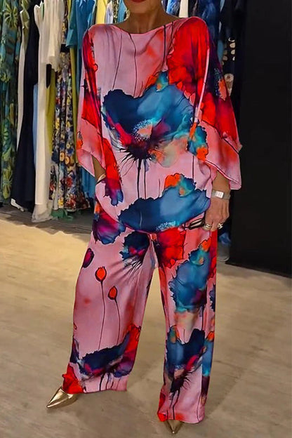 Camélia - Ensemble Satin Tendance Femme