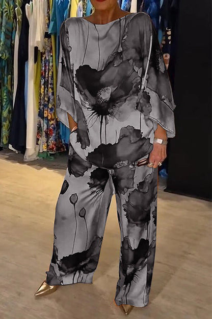 Camélia - Ensemble Satin Tendance Femme