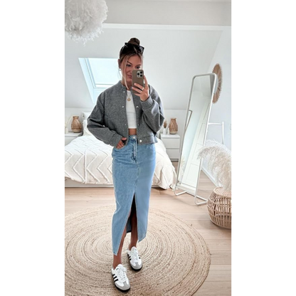 Prisca | Femme Veste Courte | Matelassée et Confortable