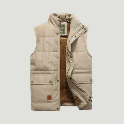Léandro | Homme Gilet Sans Manches | Isolation Thermique Hiver
