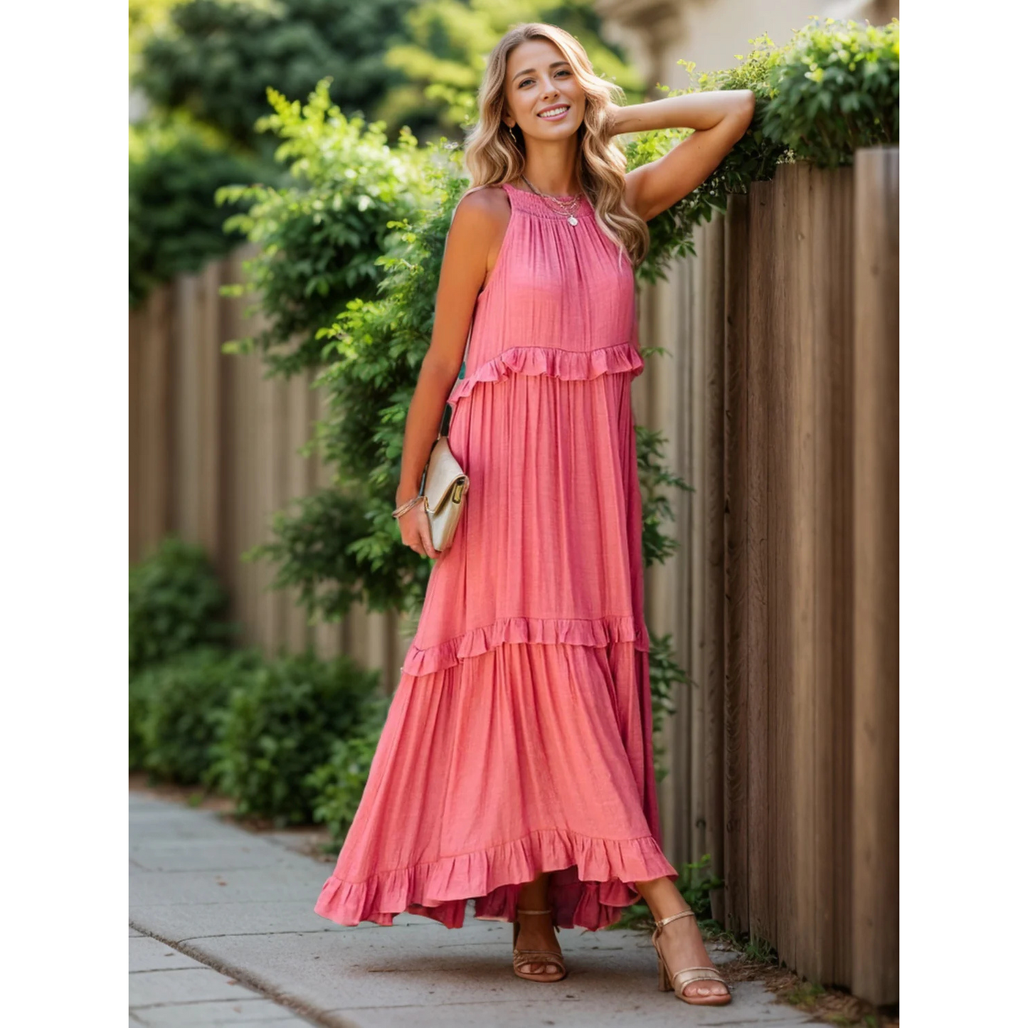 Femmes Robe Longue | Plage Ibiza Bleu Marine