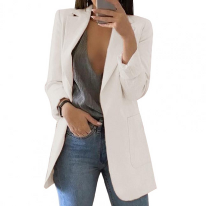Vrenelle | Femme Blazer | Long et Sans Fermeture