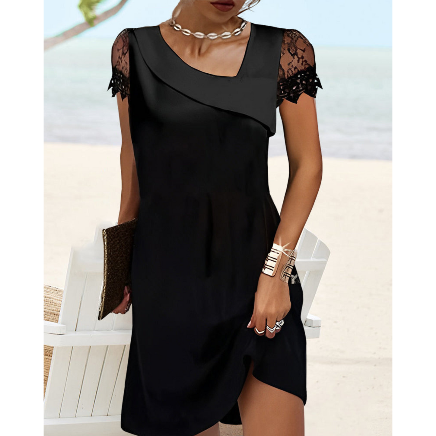 Graciane | Robe Femme | Coupe Ajustée et Tissu Fluide